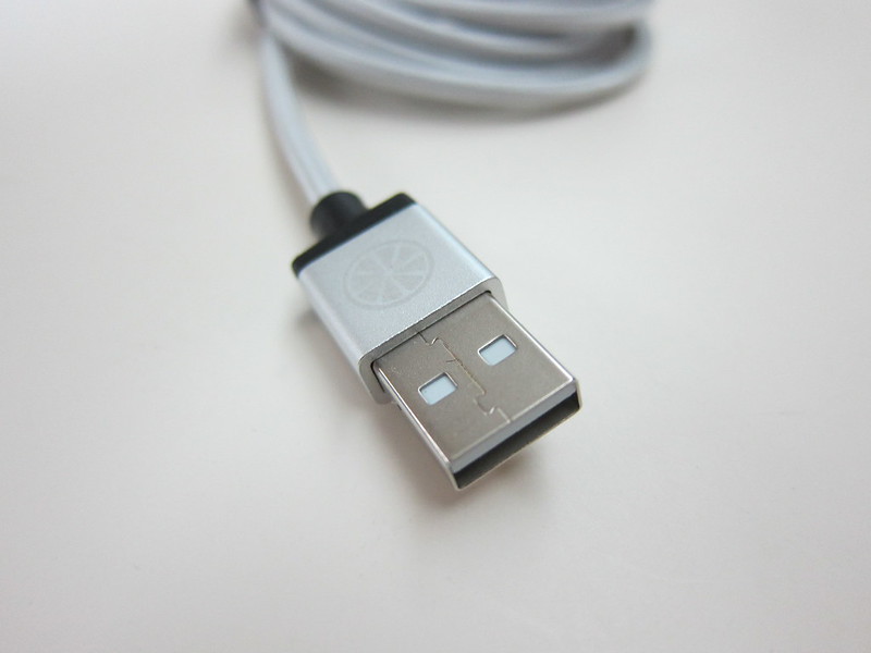 iOrange-E USB Type-C Cable - Silver USB Type-A End