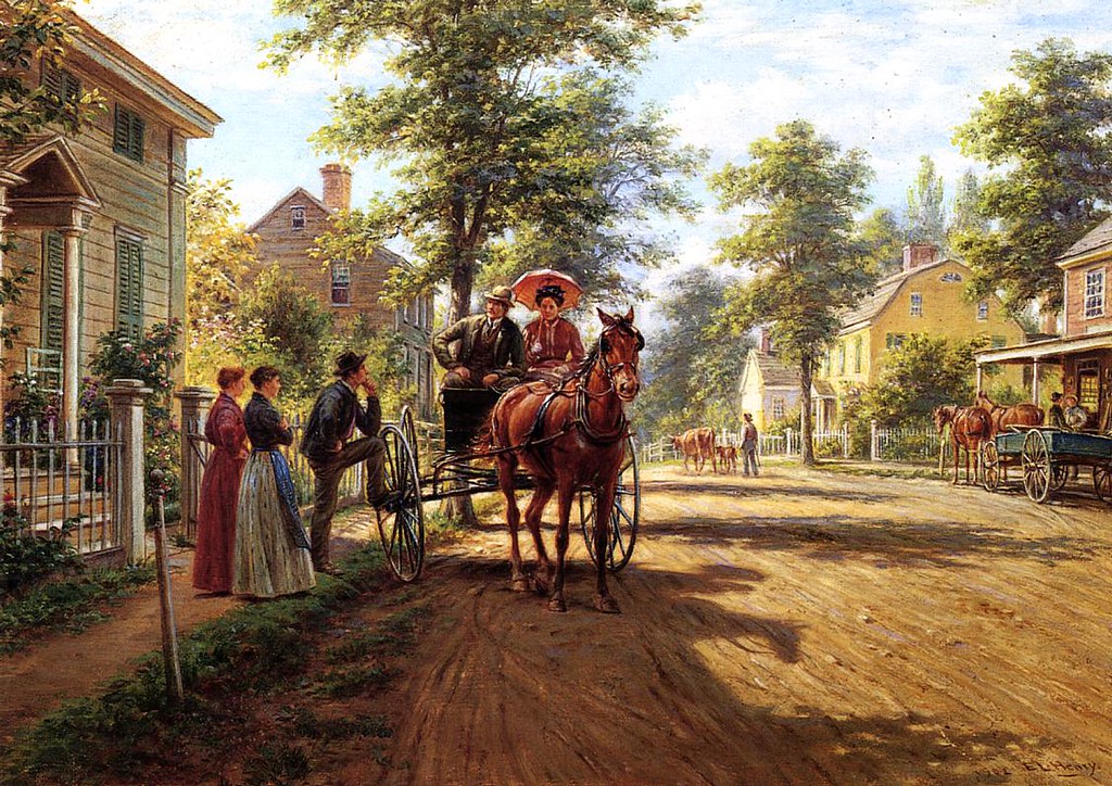 One Sunday Afternoon by Edward Lamson Henry - 1902