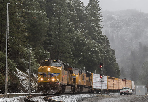 unionpacific trains railroad freighttrain manifest shastaroute snow winter scenic deltacalifornia vollmersdelta upvalleysubdivision