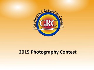 GRC 2015 - 36th Annual Geothermal Amateur Photography Contest