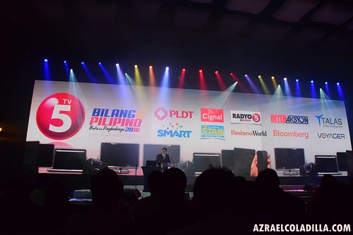 TV5 launch of Bilang Pilipino