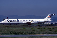 Spanair MD-83 EC-GOM BCN 22/07/2000