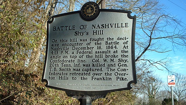 Shy's Hill, Battle of Nashville