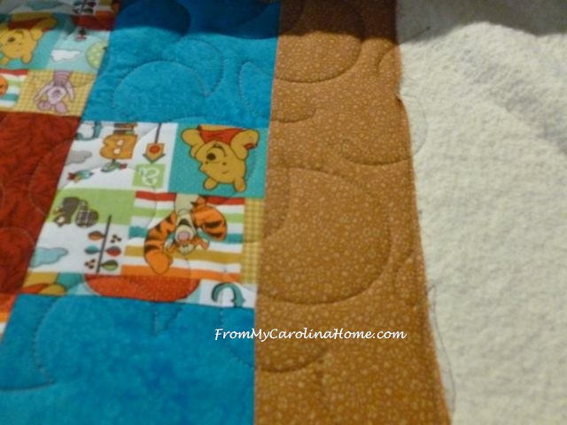 Winnie the Pooh Charity quilt