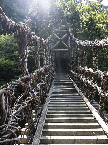 bridge nature outdoor 日本 suspensionbridge 徳島県 三好市