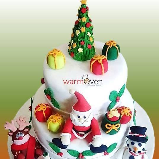 Christmas Cake by Warm Oven