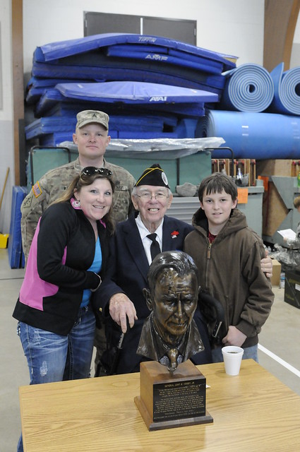 Litchfield and Local Veteran Honor Gen. John Vessey at Armory Open House