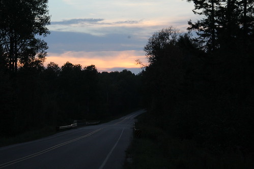 road sunset path michigan vanderbilt trail shinglemillpathway pigeonrivercountrystateforest