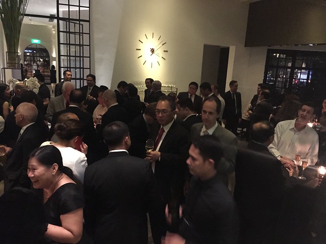 cocktail party hosted by BowerAsia Group