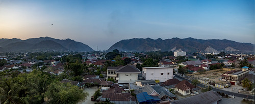 city morning architecture indonesia landscape skyview hiils gorontalo