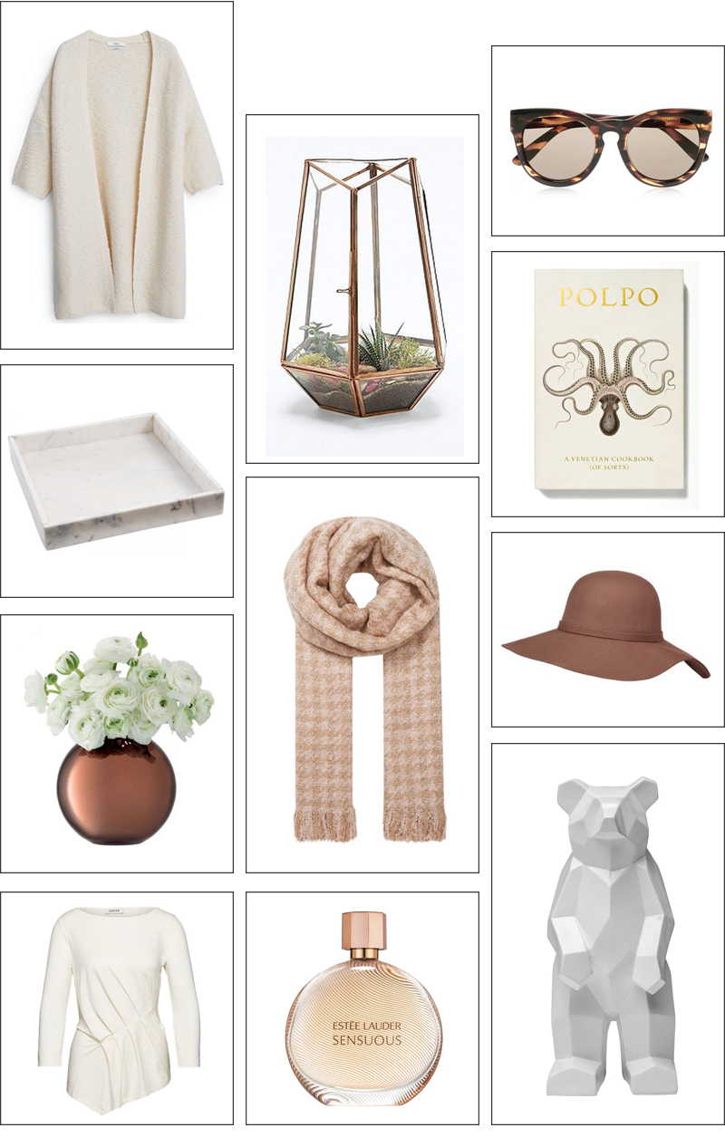 Christmas Gift Guide with under 50 items from fashion to jewelry and home decor