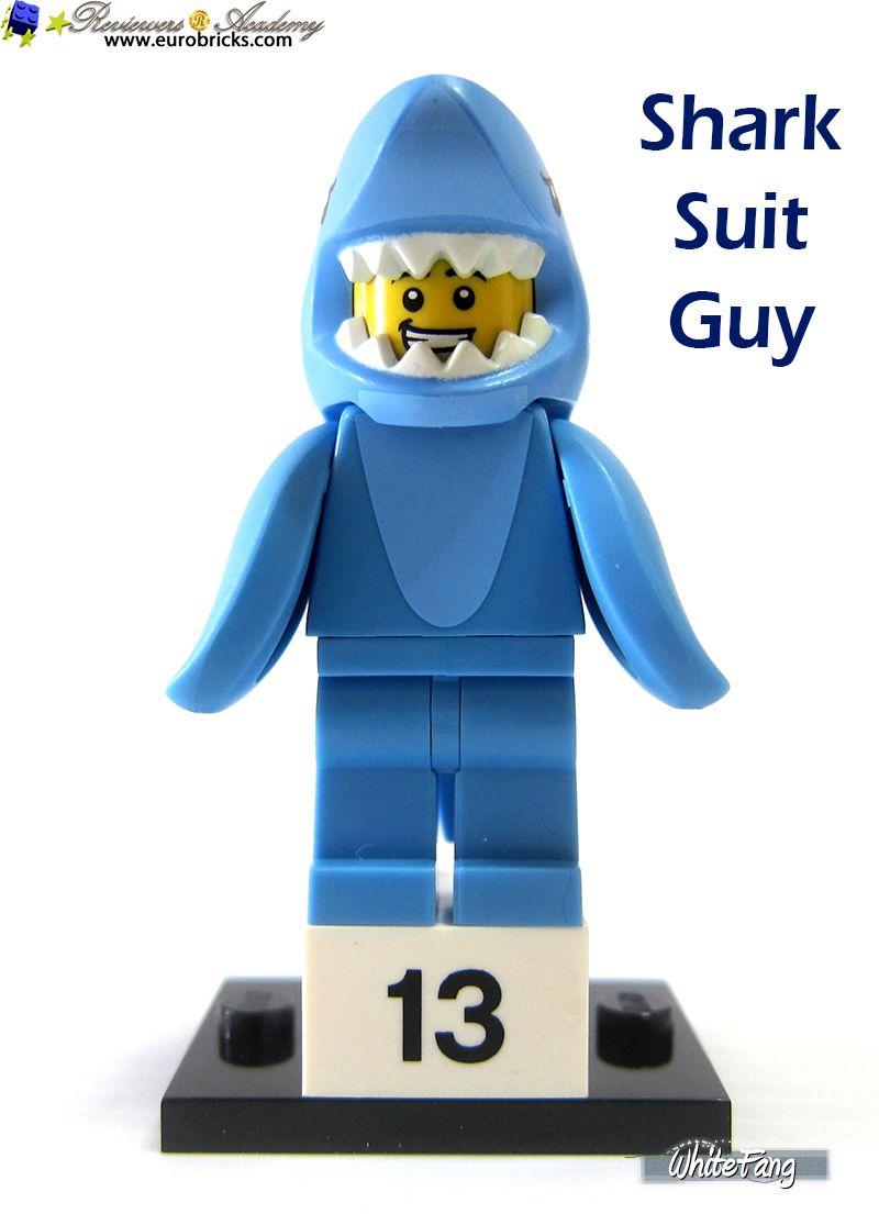 Lego 71011 Minifigures Series 15 Shark Suit Guy #13 New