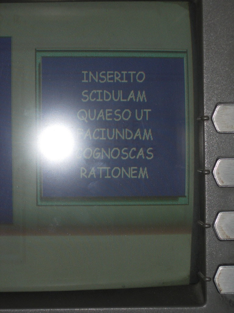 Vatican ATM