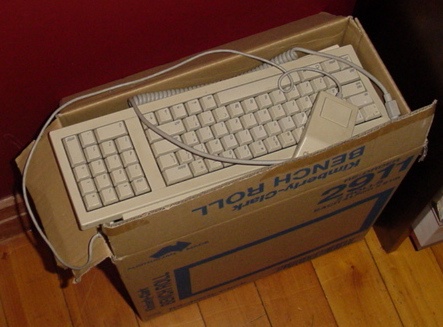 Keyboard in a box