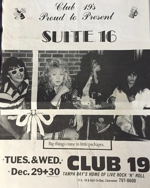 1984-1986 Tampa Bay Area Band Flyers