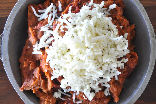 Refried Beans with Chorizo