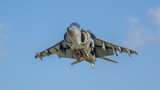 EAA Thurs Harrier head on