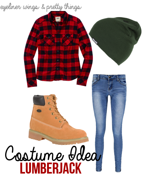 Easy College Halloween Costumes - Lumberjack // eyelinerwingsandprettythings
