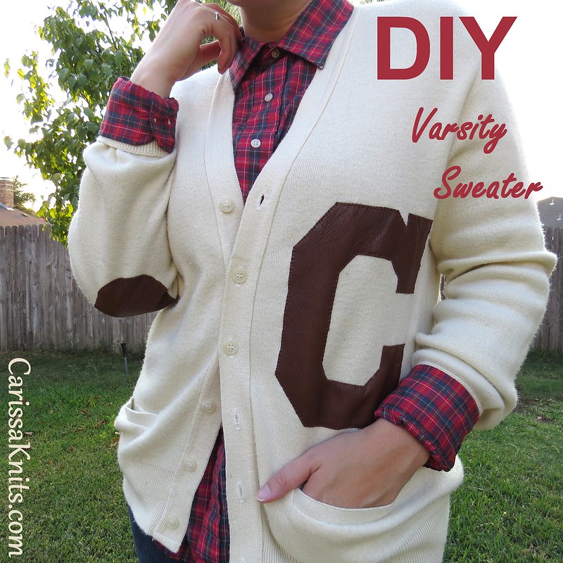 DIY Varsity Sweater