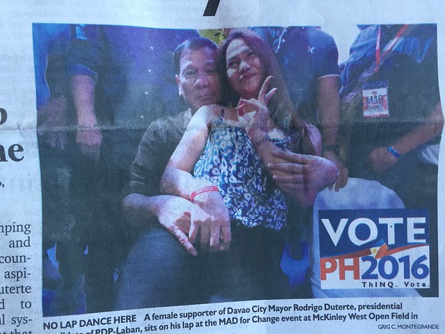 Mayor Rodrigo Duterte, Inquirer photo