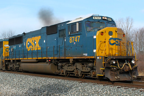train csx 8747 emd sd60