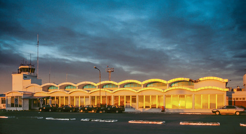 sunset patagonia film southamerica argentina evening airport slide riogallegos argentinien südamerika flughäfen