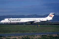 Spanair MD-83 EC-GTO BCN 09/04/1998