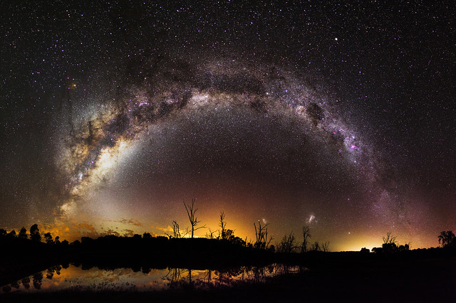 Milky Way over Harvey Dam, Western Australia