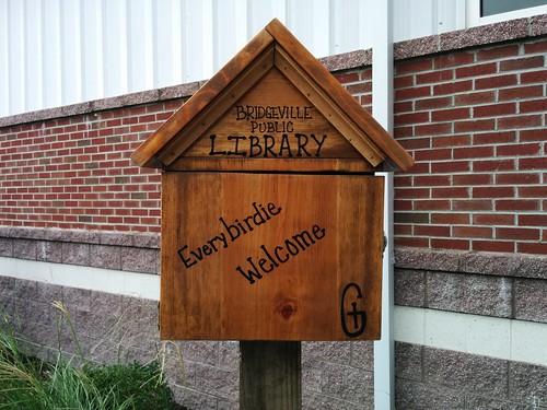 de geocaching library geocache bridgeville