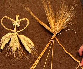 a Ruth wheat braiding project