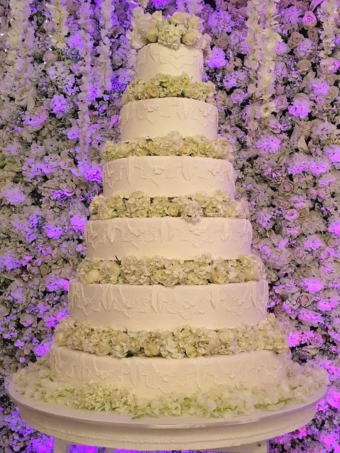 Wedding Cake by Erica Vargas Taladro of Valentino's Cakes