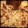 #Homemade #PotatoSoup #CucinaDelloZio - sauté the garlic