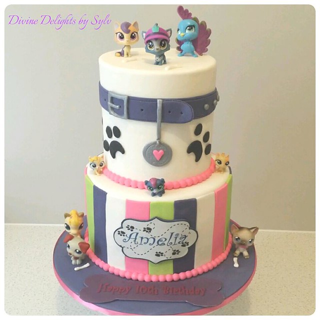 Littlest Pet Shop Cake from Divine Delights by Sylv