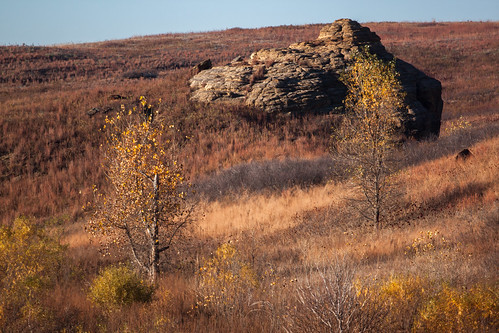 park autumn color fall grass rock state ks canyon hills kansas prairie smoky horsethief kanopolis