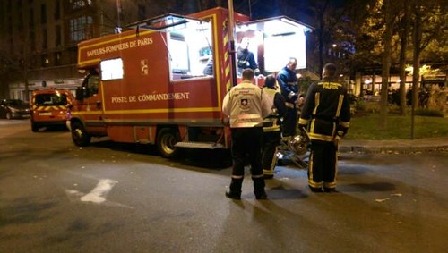 Parigi: l'intervento dei soccorritori della Croce Bianca