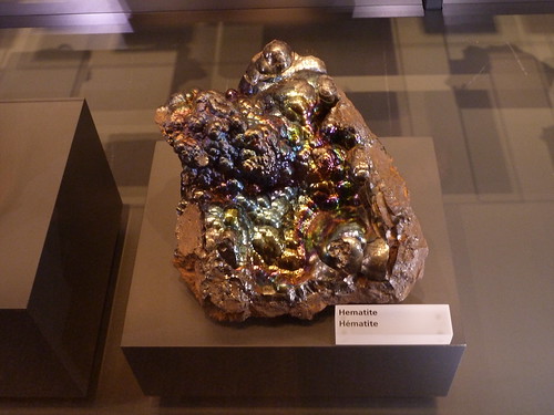 Mineral exhibit - Hematite
