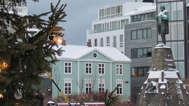Wintery Reykjavik