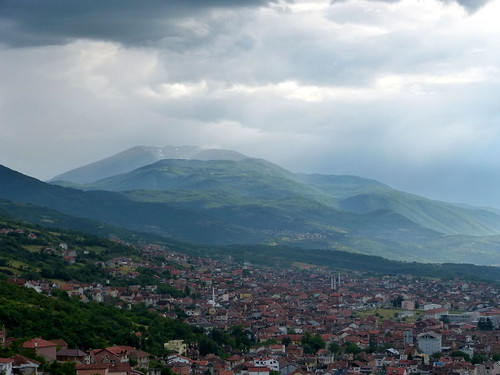 koszovó kosovo prizren tájkép landscape természet nature hegy mountain