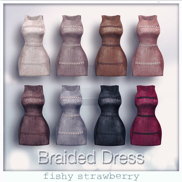 Braided Dress Contact Sheet