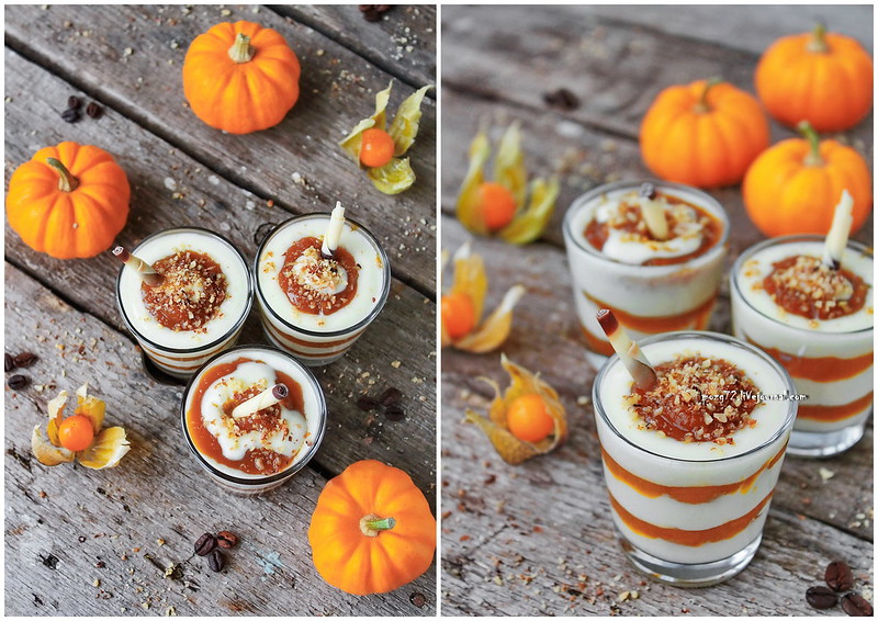 ...parfait of pumpkin coffee and rum collage