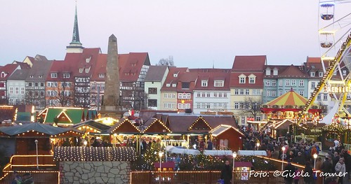 Erfurt - Weihnachtsmarkt und florales