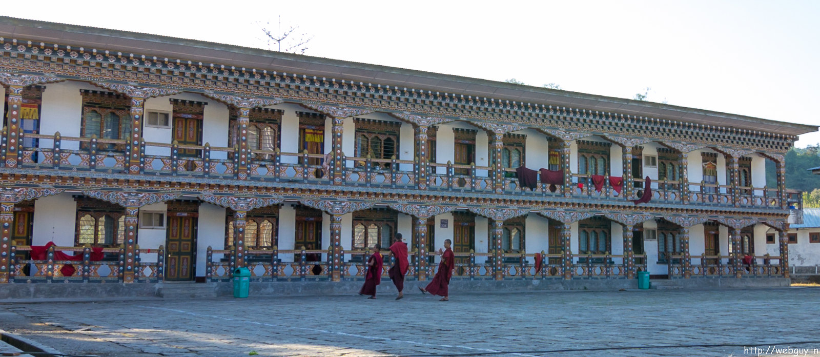 The Dancing Monks - Samdrup Jonkhar Monastery 