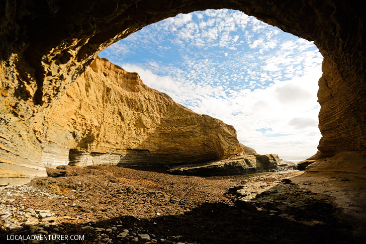 Secret Sea Cave San Diego.