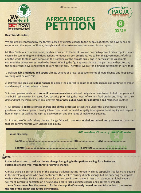 Africa Peoples' Petition