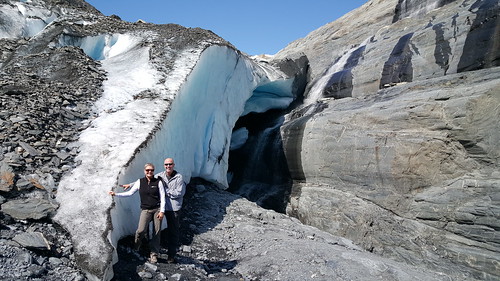 Laura & Fred at Worthington Glacier