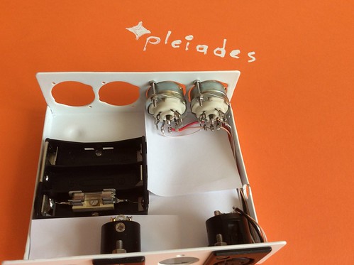 Pleiades V5 pre preamplifier prototype under construction