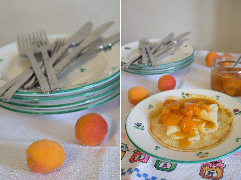 zwergenprinzessin frühstückt: amaretto-aprikosen-pfannkuchen mit amaretto