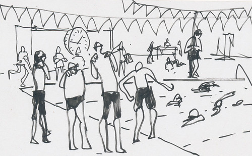Sketchbook #91 - Swimming