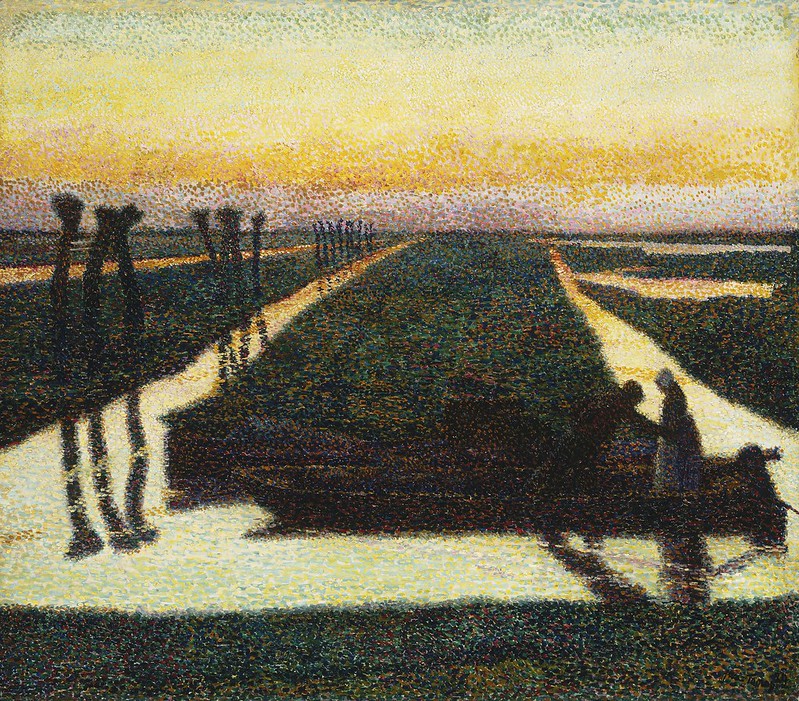 Jan Toorop - Broek in Waterland (1889)