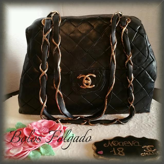 Chanel Handbag Cake by Bolos Folgado